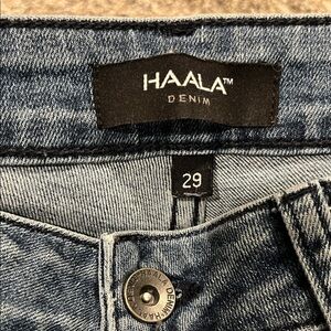 Haala Denim Women's Classic Blue Jeans